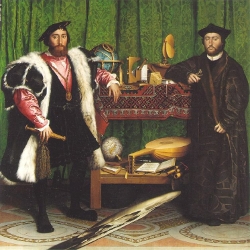 The Ambassadors, by Holbein