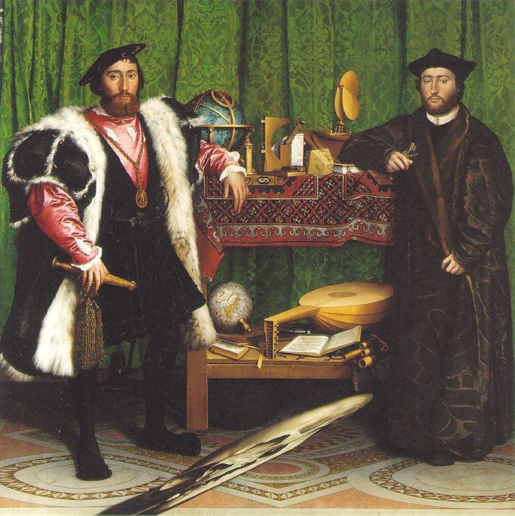 The Ambassadors by Hans Holbein